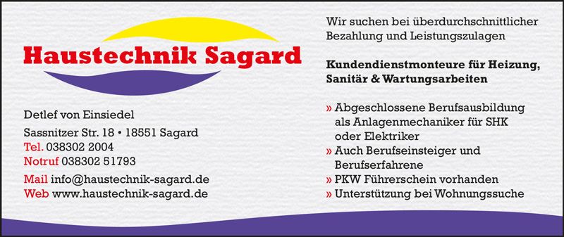 Haustechnik Sagard